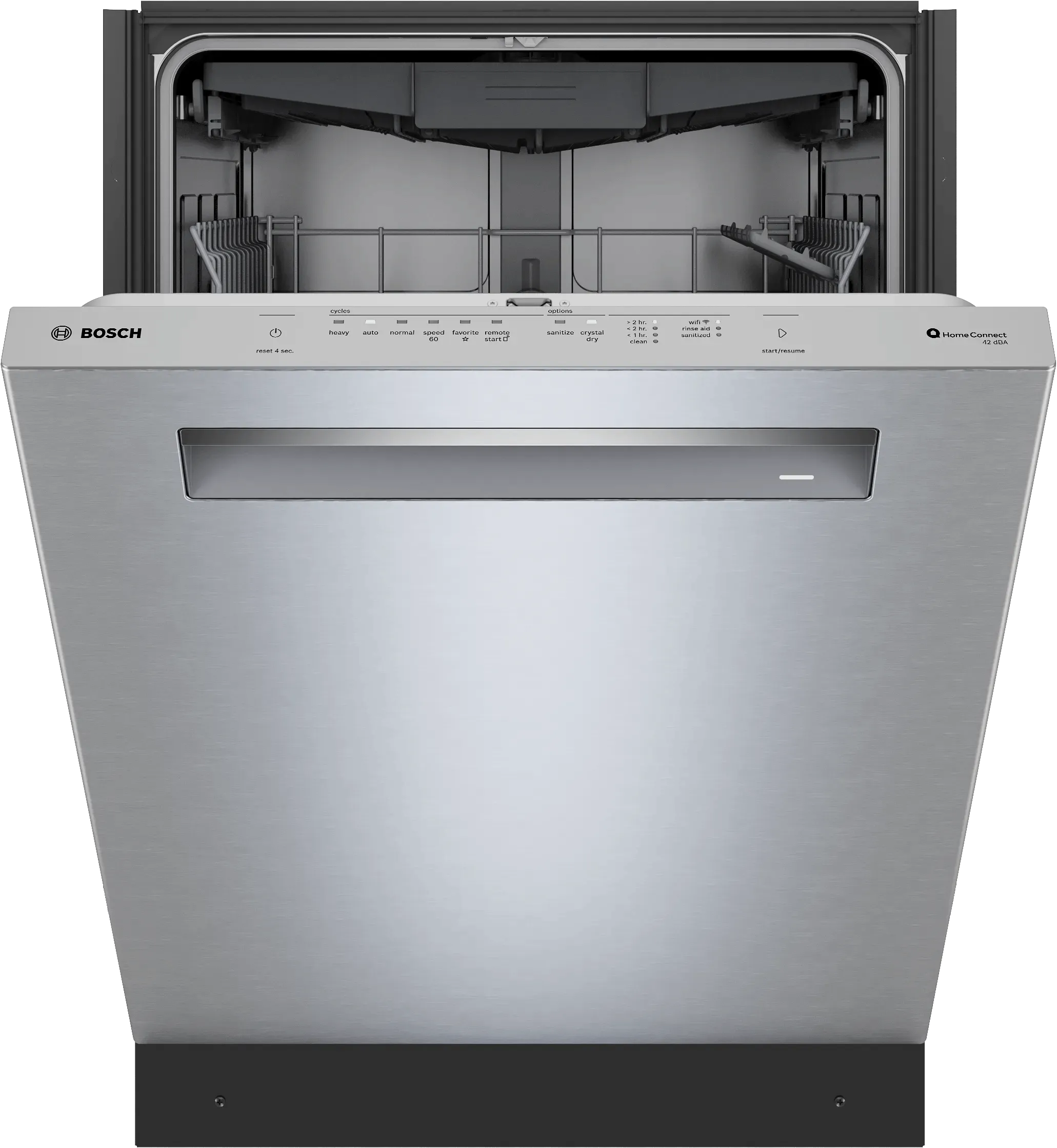 Bosch SHP78DM5N 800 Series Dishwasher 24" Stainless Steel Anti-Fingerprint