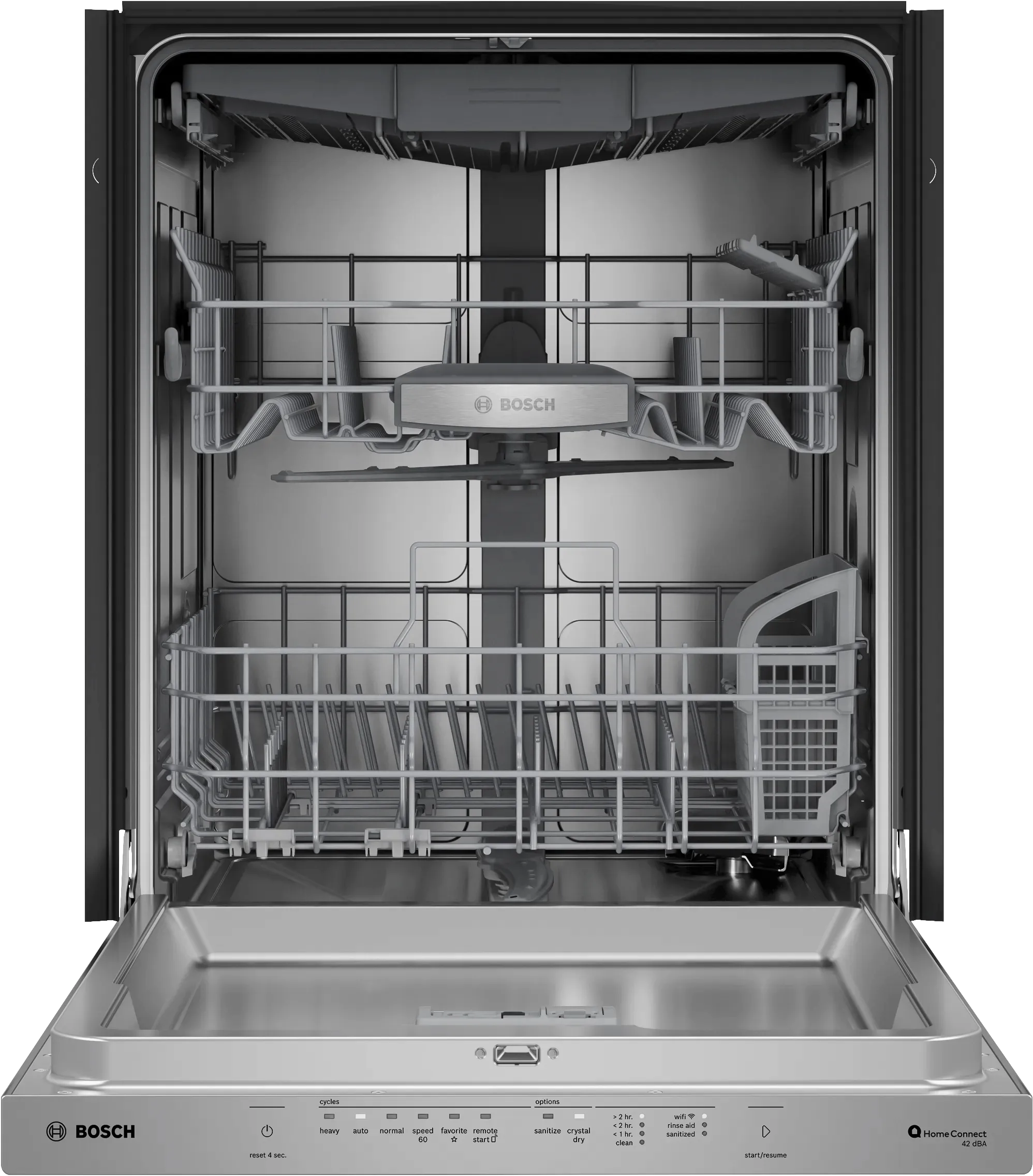 Bosch SHP78DM5N 800 Series Dishwasher 24" Stainless Steel Anti-Fingerprint