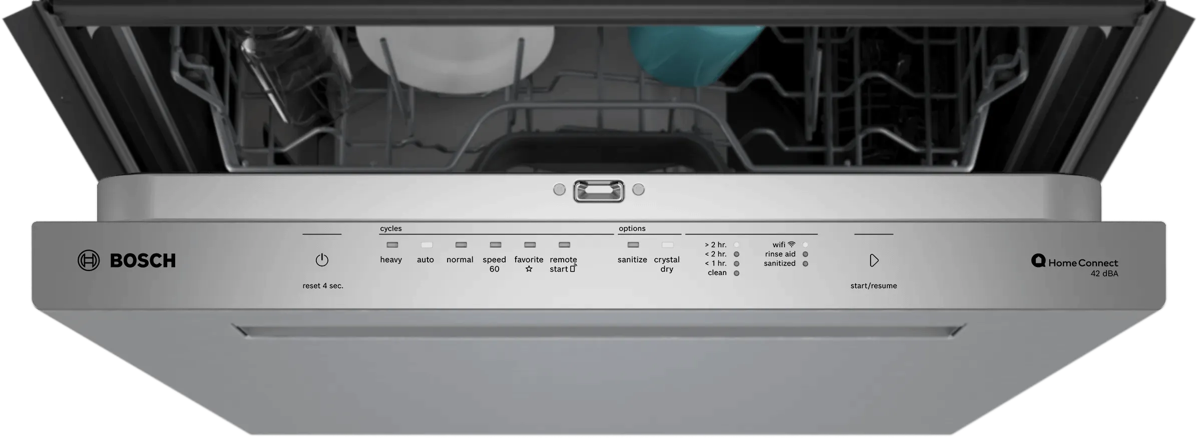 Bosch SHP78DM5N 800 Series Dishwasher 24" Stainless Steel Anti-Fingerprint