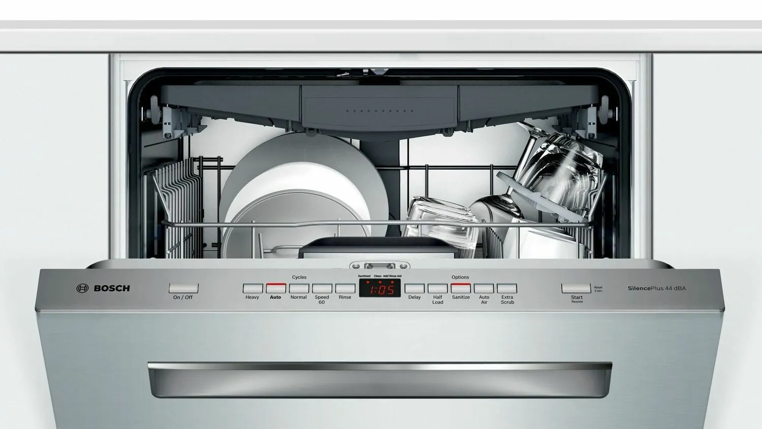 Bosch SHP865ZD5N 500 Series Dishwasher 24'' Stainless Steel Shp865Zd5N