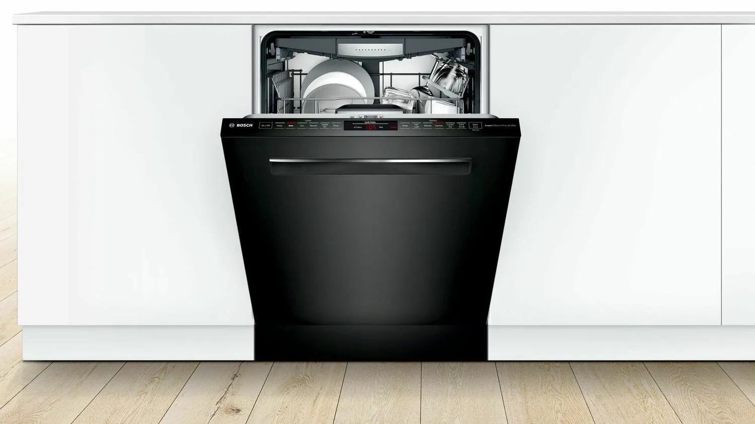 Bosch SHP878ZD6N 800 Series Dishwasher 24'' Black Shp878Zd6N