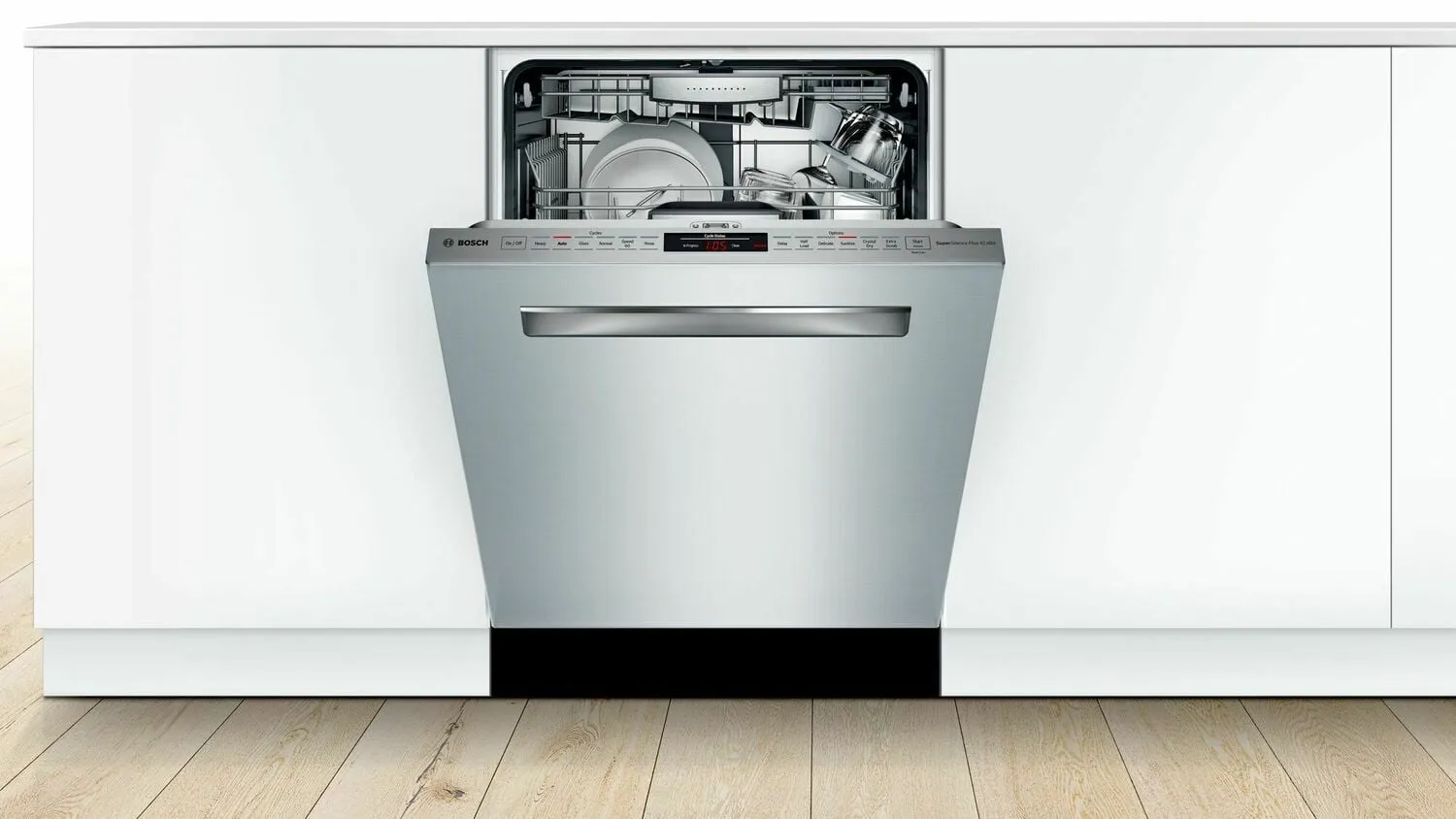 Bosch SHP87PZ55N Benchmark Dishwasher 24'' Stainless Steel, Xxl Shp87Pz55N