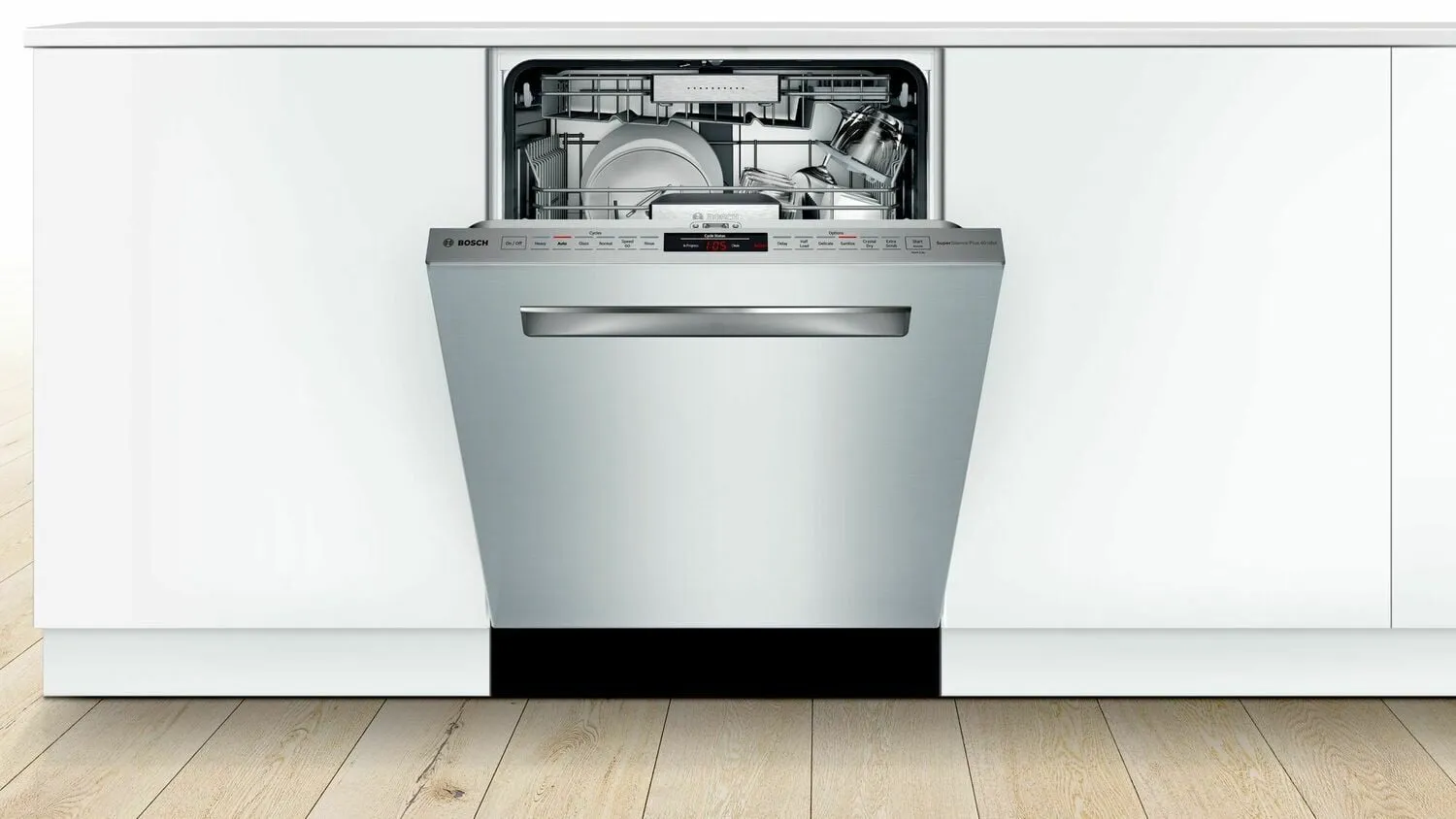Bosch SHP88PZ55N Benchmark Dishwasher 24'' Stainless Steel Shp88Pz55N