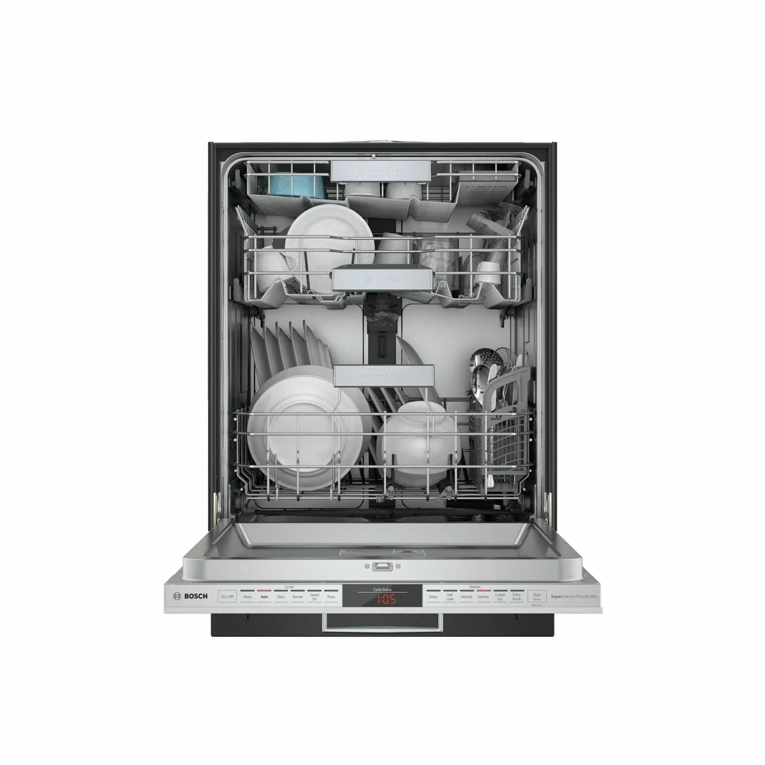 Bosch SHV88PZ53N Benchmark Dishwasher 24'' Xxl Shv88Pz53N
