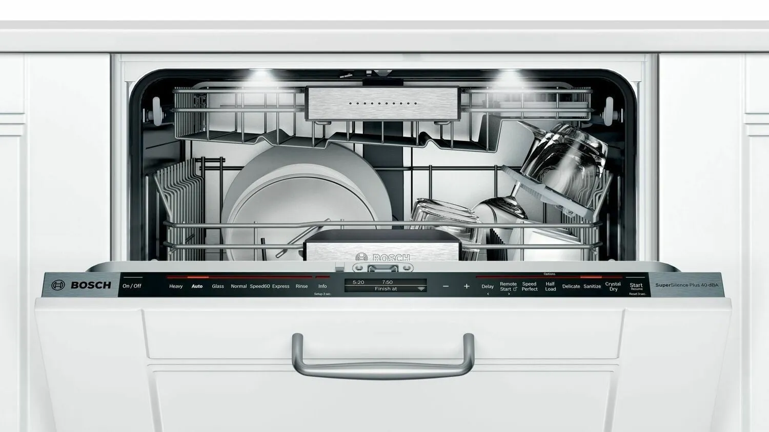 Bosch SHV88PZ63N Benchmark Dishwasher 24'' Xxl Shv88Pz63N