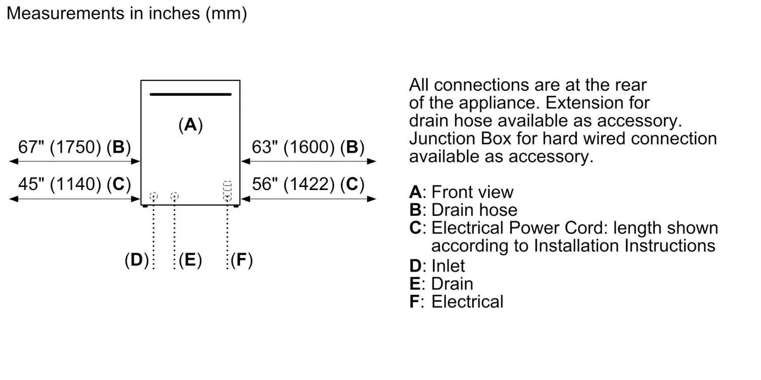 Bosch SHV9PCM3N Benchmark Dishwasher 24"
