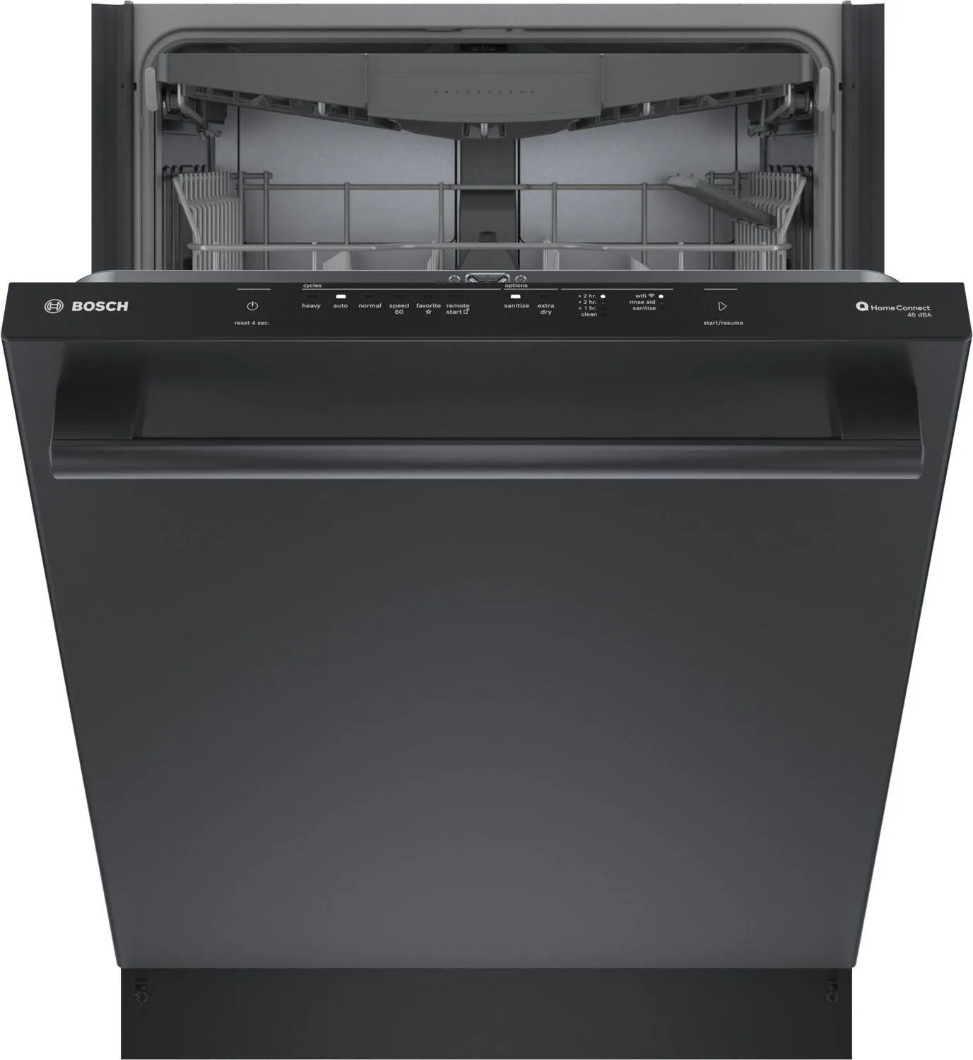 Bosch SHX5AEM4N 100 Premium Dishwasher 24" Black Stainless Steel