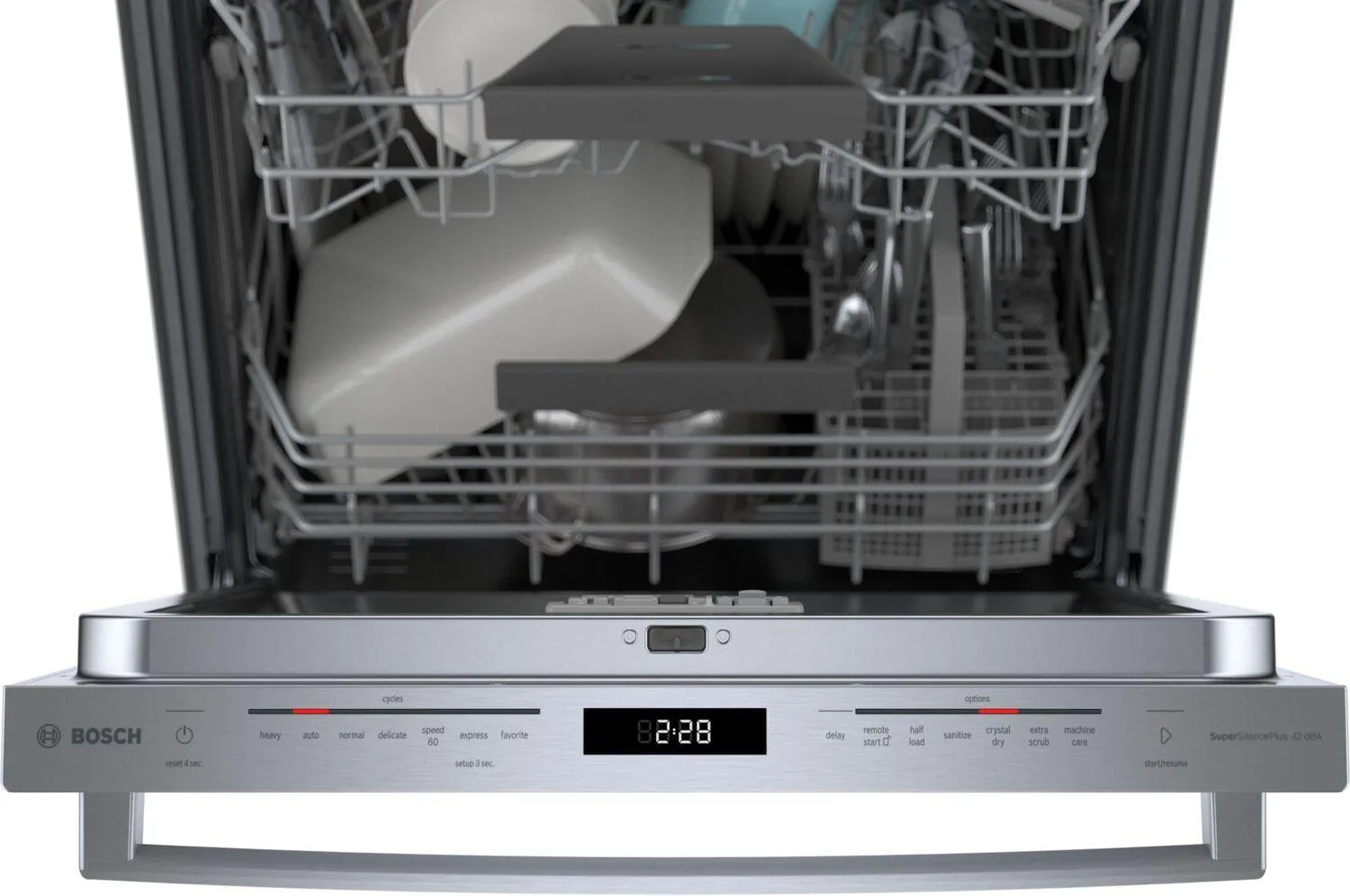Bosch SHX78B75UC 800 Series Dishwasher 24" Stainless Steel