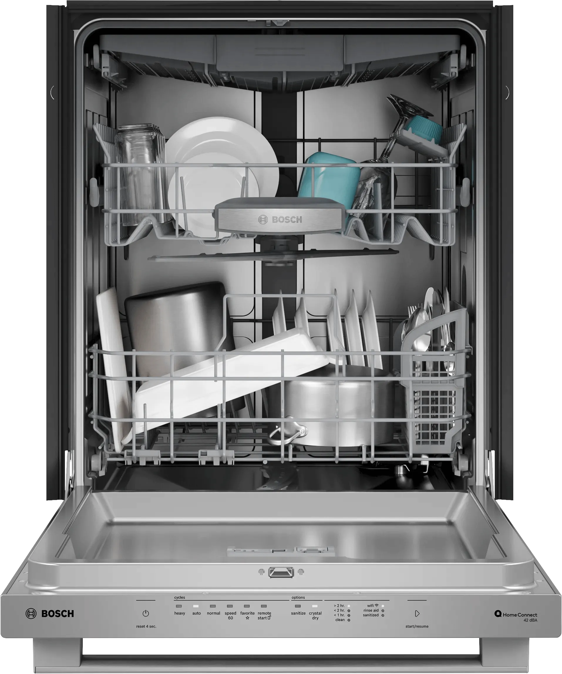 Bosch SHX78DM5N 800 Series Dishwasher 24" Stainless Steel Anti-Fingerprint