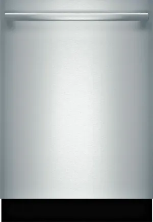 Bosch SHX863WD5N 300 Dlx Bar Hndl, 5/5 Cycles, 44 Dba, 3Rd Rck, Infolight - Ss