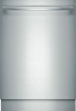 Bosch SHX89PW75N Benchmark Bar Hndl, 7/7 Cycles, 38 Dba, Flex 3Rd Rck, All Lvl Telescopic Glides, Int Light, Wtr Sfr, Tft Disp, Ss Toekick - Ss