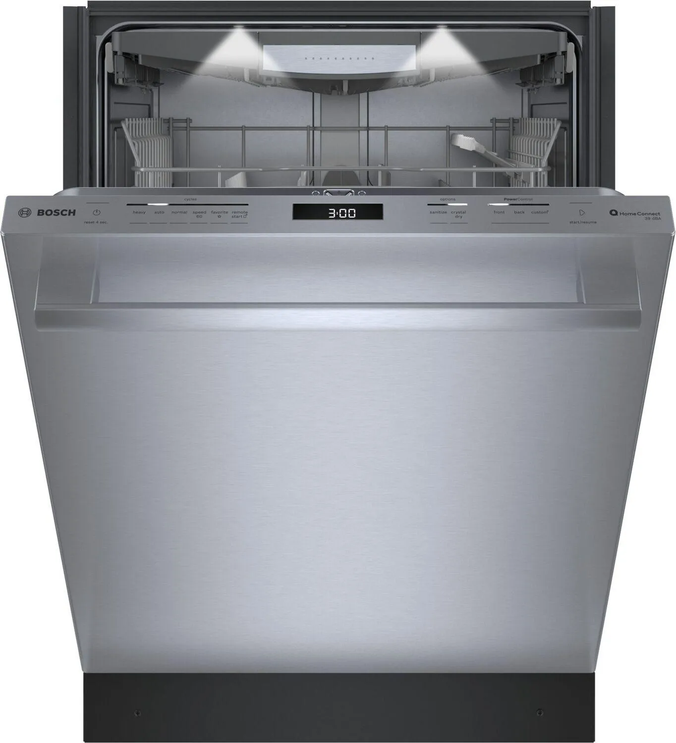 Bosch SHX9PCM5N Benchmark Dishwasher 24" Stainless Steel