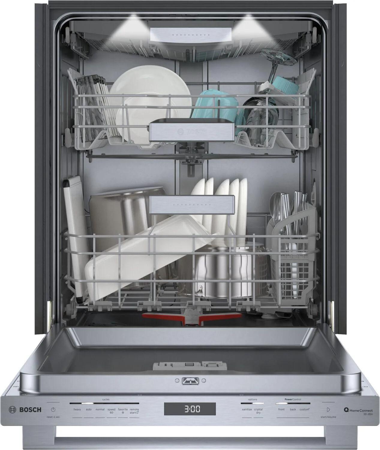 Bosch SHX9PCM5N Benchmark Dishwasher 24" Stainless Steel