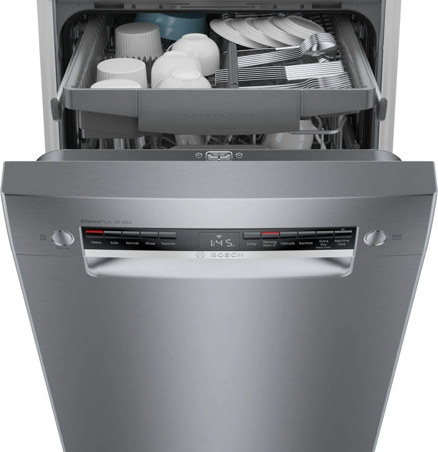Bosch SPE53C55UC 300 Series Dishwasher 17 3/4" Stainless Steel Spe53C55Uc