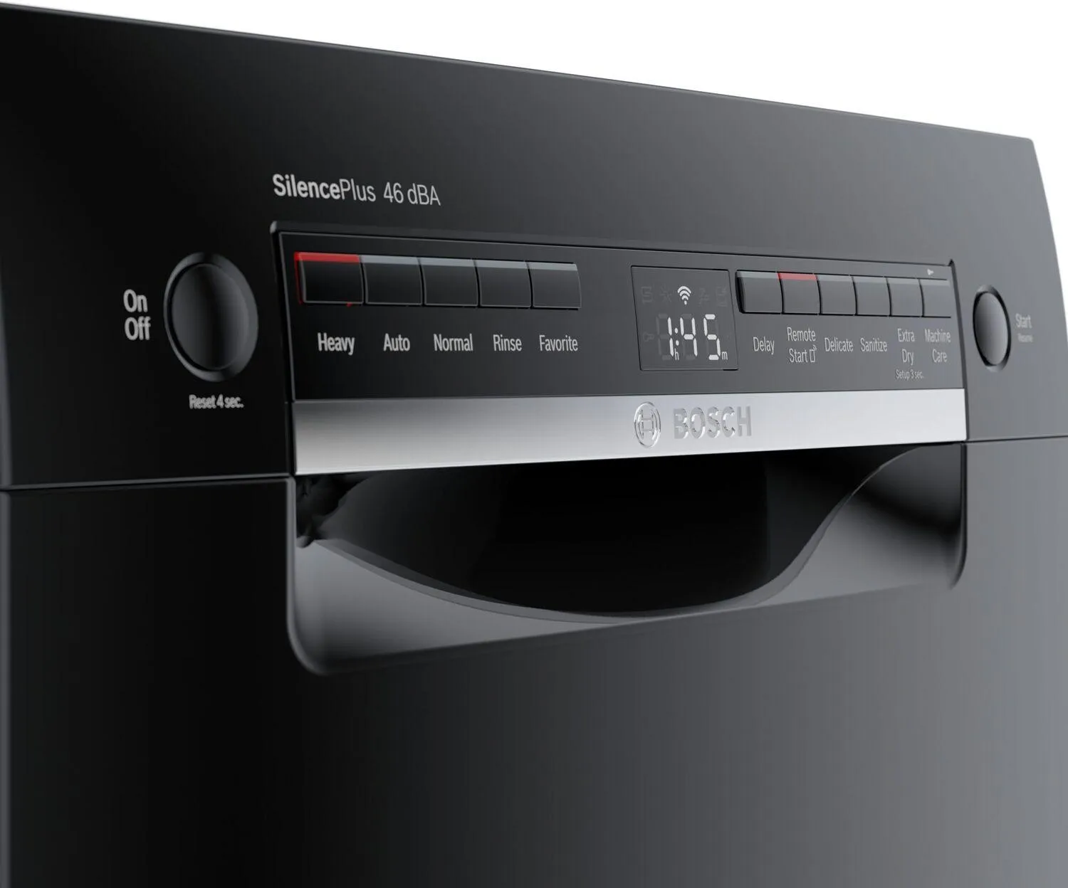 Bosch SPE53C56UC 300 Series Dishwasher 17 3/4" Black Spe53C56Uc