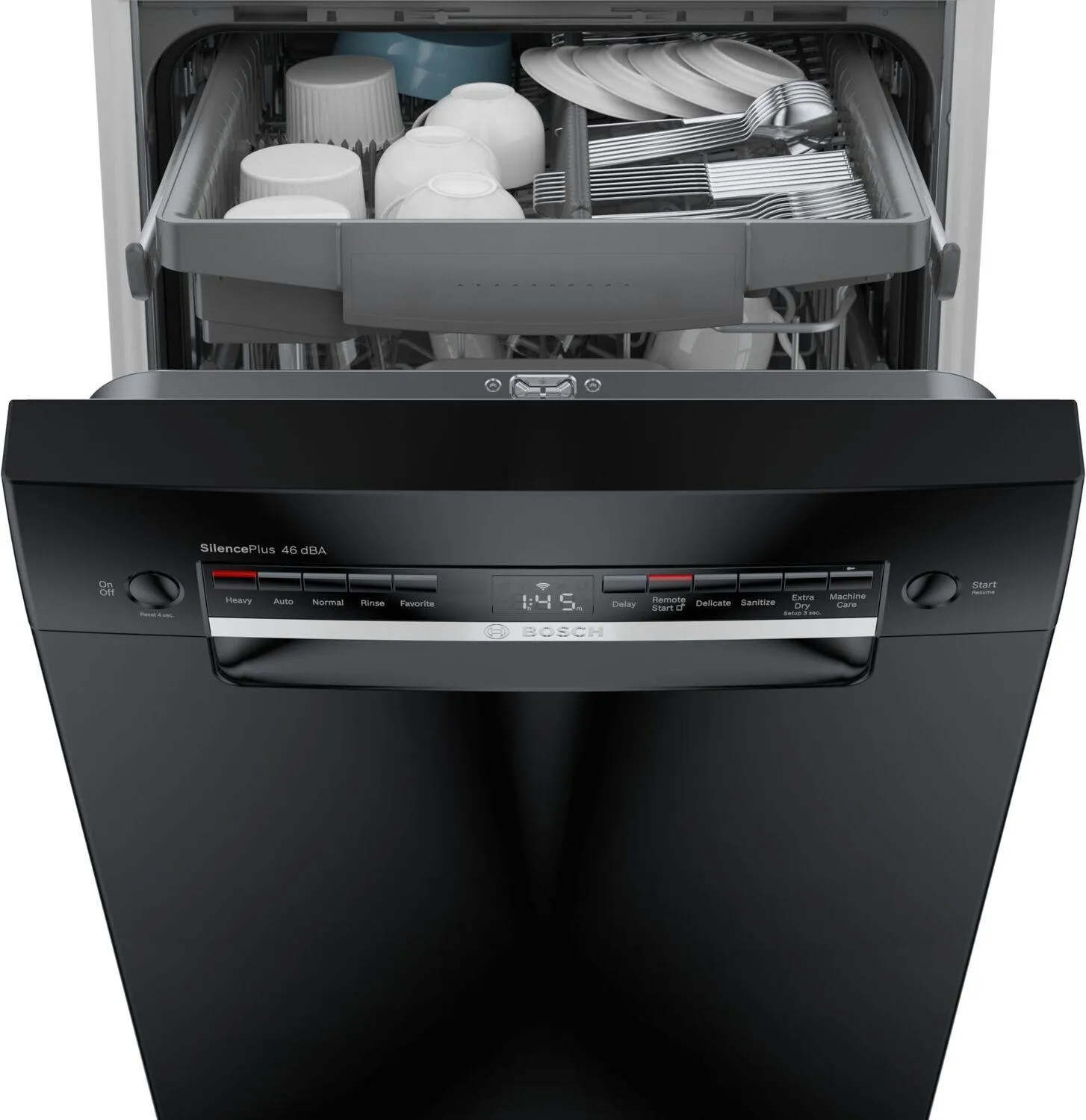 Bosch SPE53C56UC 300 Series Dishwasher 17 3/4" Black Spe53C56Uc
