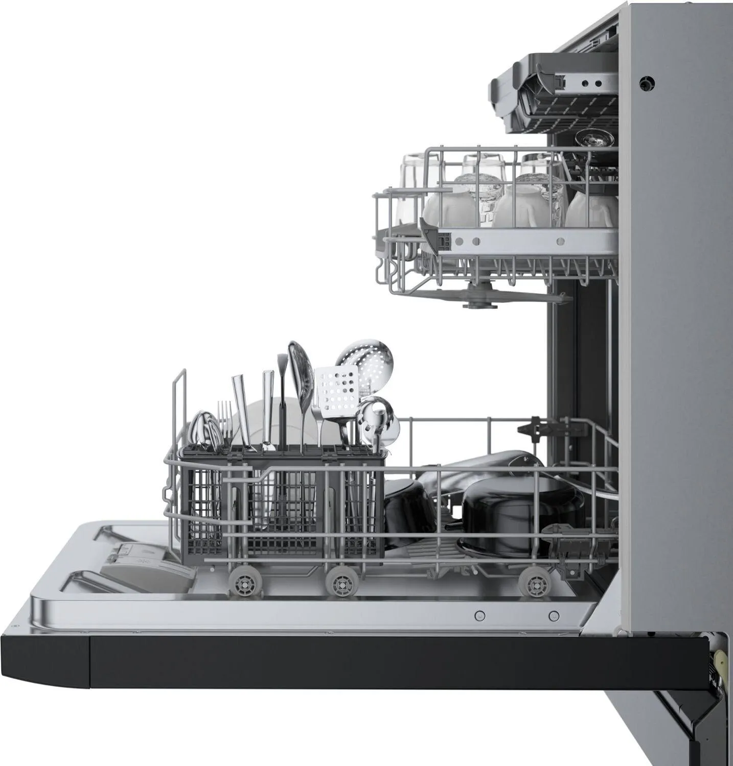Bosch SPE53C56UC 300 Series Dishwasher 17 3/4" Black Spe53C56Uc
