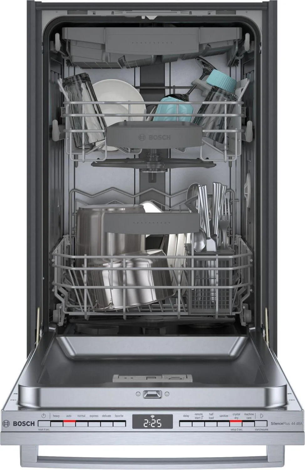 Bosch SPX68C75UC 800 Series Dishwasher 17 3/4" Stainless Steel Spx68C75Uc