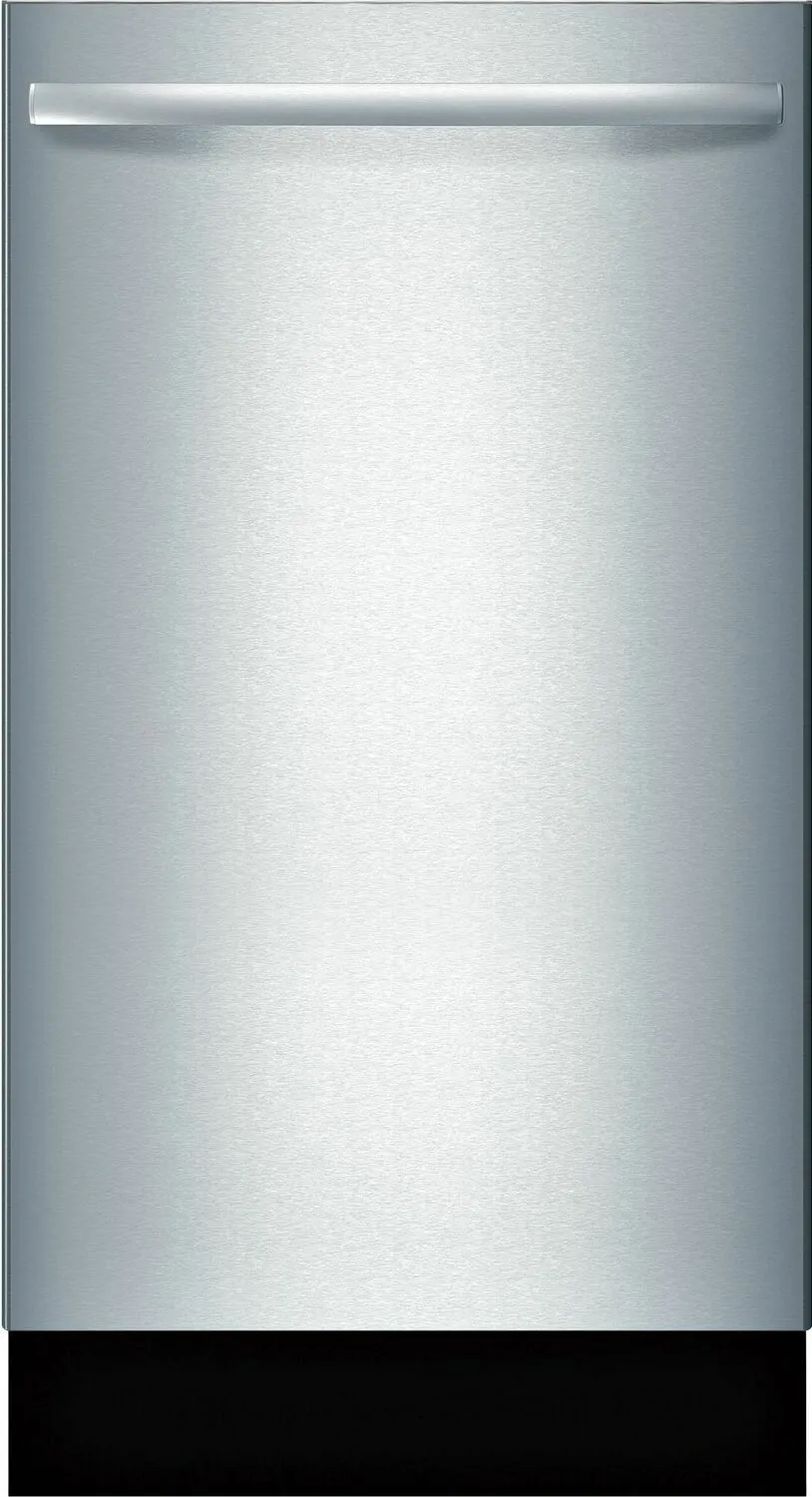 Bosch SPX68U55UC Ada 18" 800 Series Bar Hndl, 6/5 Cycles, 3Rd Rck, 44 Dba, Rckmatic,10 Pl Stgs, Infolight - Ss
