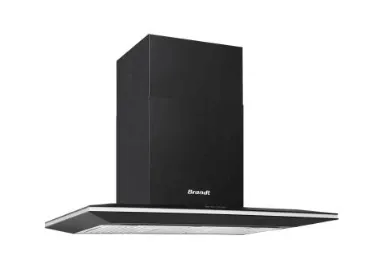 Brandt AD9905B - Black Stainless Steel Wall Mount Hood