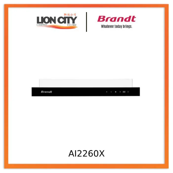 Brandt AI2260X - Stainless Steel Integrated Hood