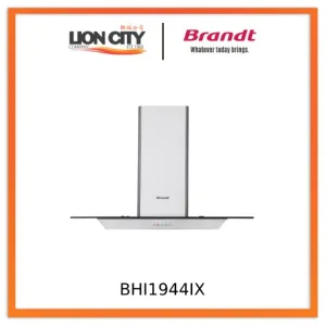 Brandt BHI1944IX - Stainless Steel   Glass Island Hood