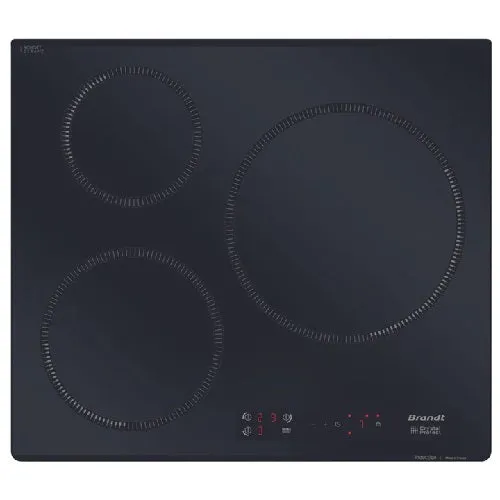 Brandt BPI2638UB 60CM 3-Zone Induction Hob