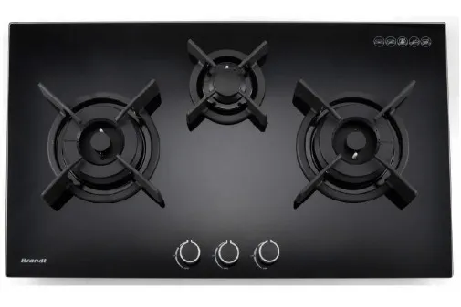 Brandt TG1493B 86cm 3 Burners Gas Hob