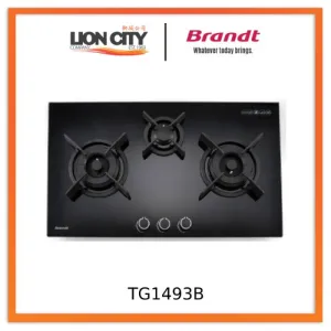 Brandt TG1493B 86cm 3 Burners Gas Hob
