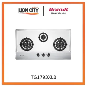 Brandt TG1793XLB Gas Hob-3 Burner