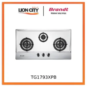 Brandt TG1793XPB Gas Hob-3 Burner