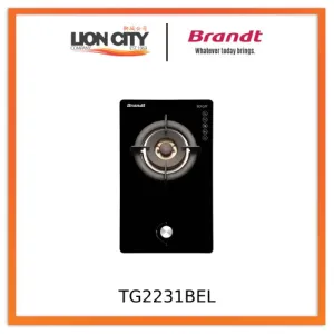 Brandt TG2231BEL Battery/electric Ignition Gas Hob (30cm)(Black)