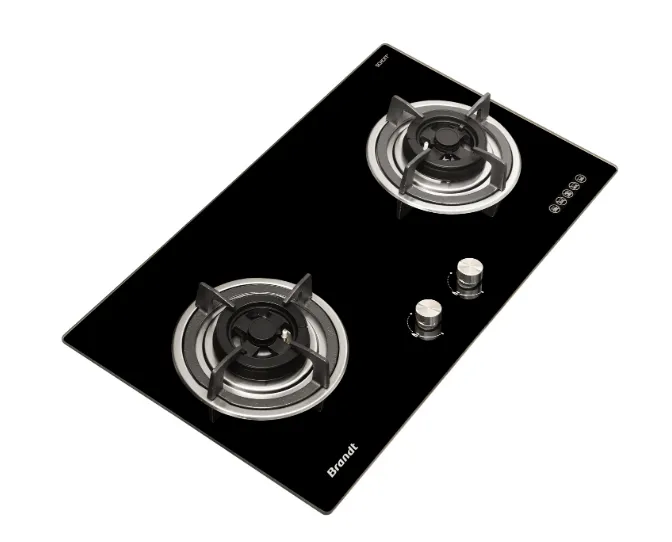 Brandt TG2282BBP Battery Ignition 2-Burner Built-In Gas Hob