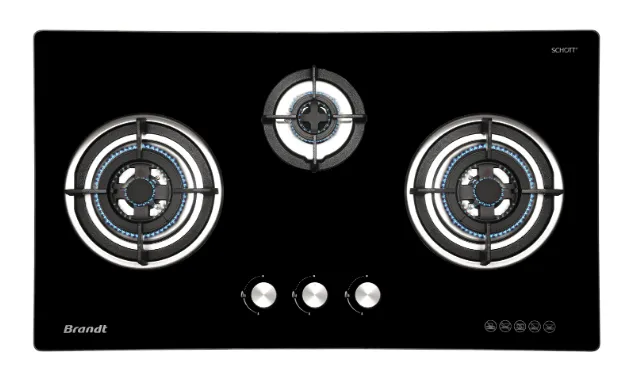 Brandt TG2293BBP 3 Burner Gas Hob