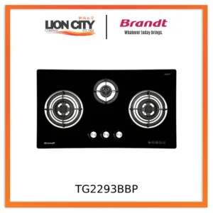Brandt TG2293BBP 3 Burner Gas Hob