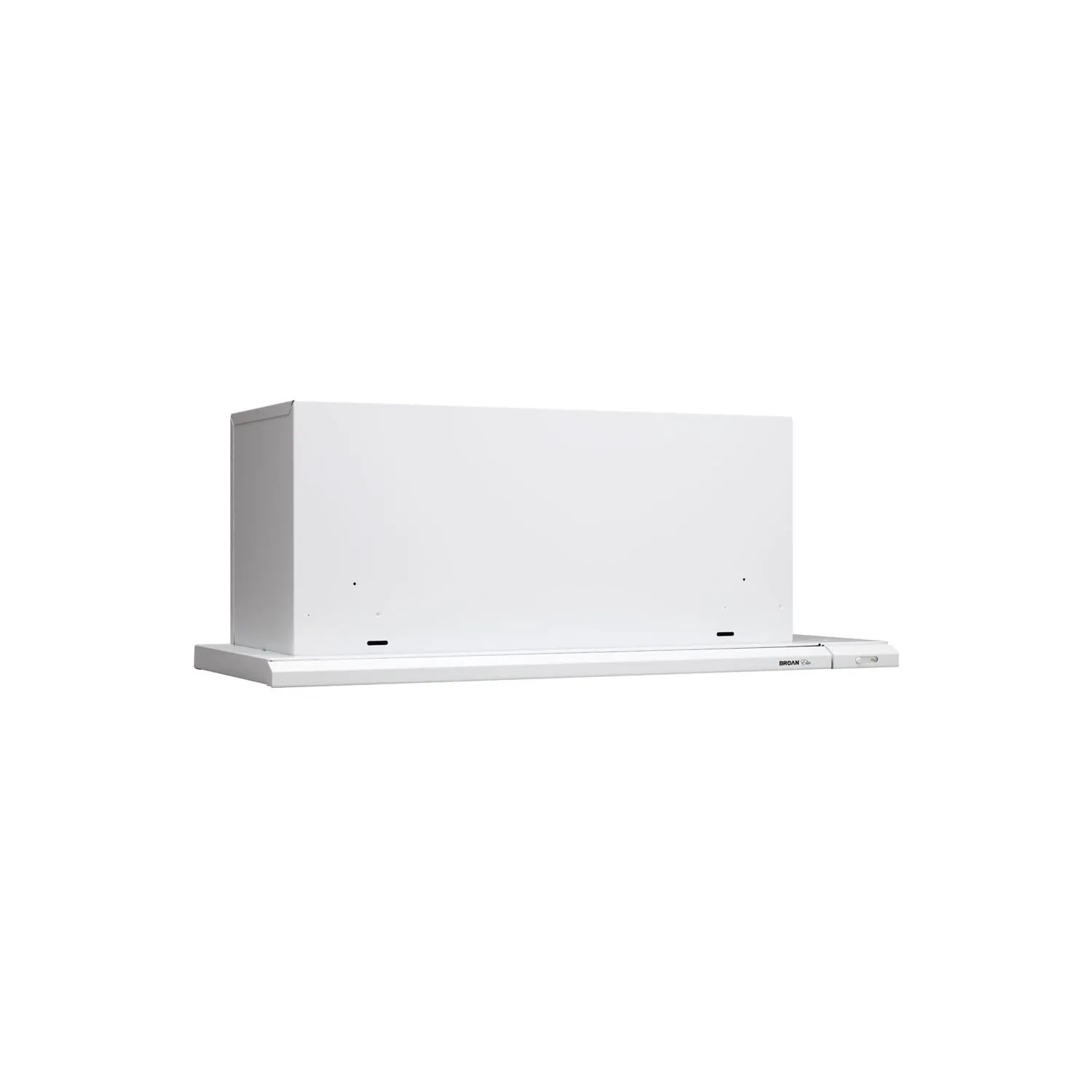 Broan 153001 Broan Elite 30-Inch Under-Cabinet Slide-Out Range Hood W/ Light, White