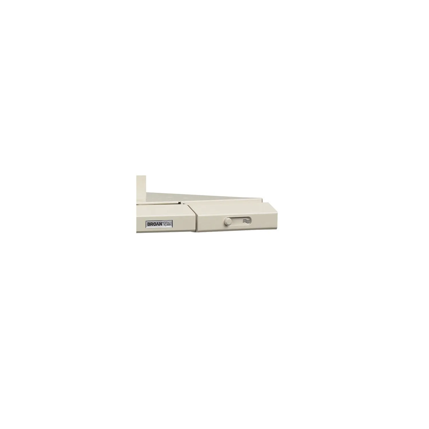 Broan 153001 Broan Elite 30-Inch Under-Cabinet Slide-Out Range Hood W/ Light, White