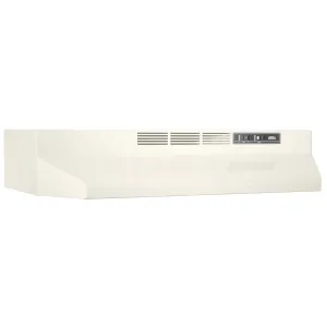 Broan 412402 Broan 24-Inch Ductless Under-Cabinet Range Hood, Bisque