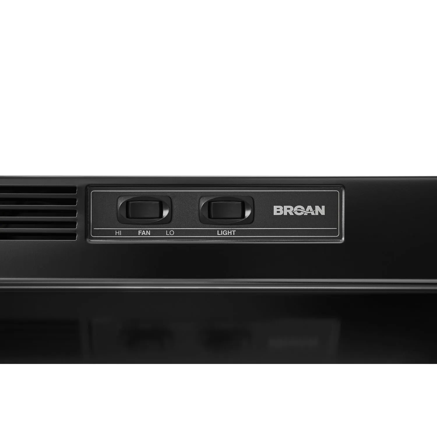 Broan 413023 Broan 30-Inch Ductless Under-Cabinet Range Hood, Black