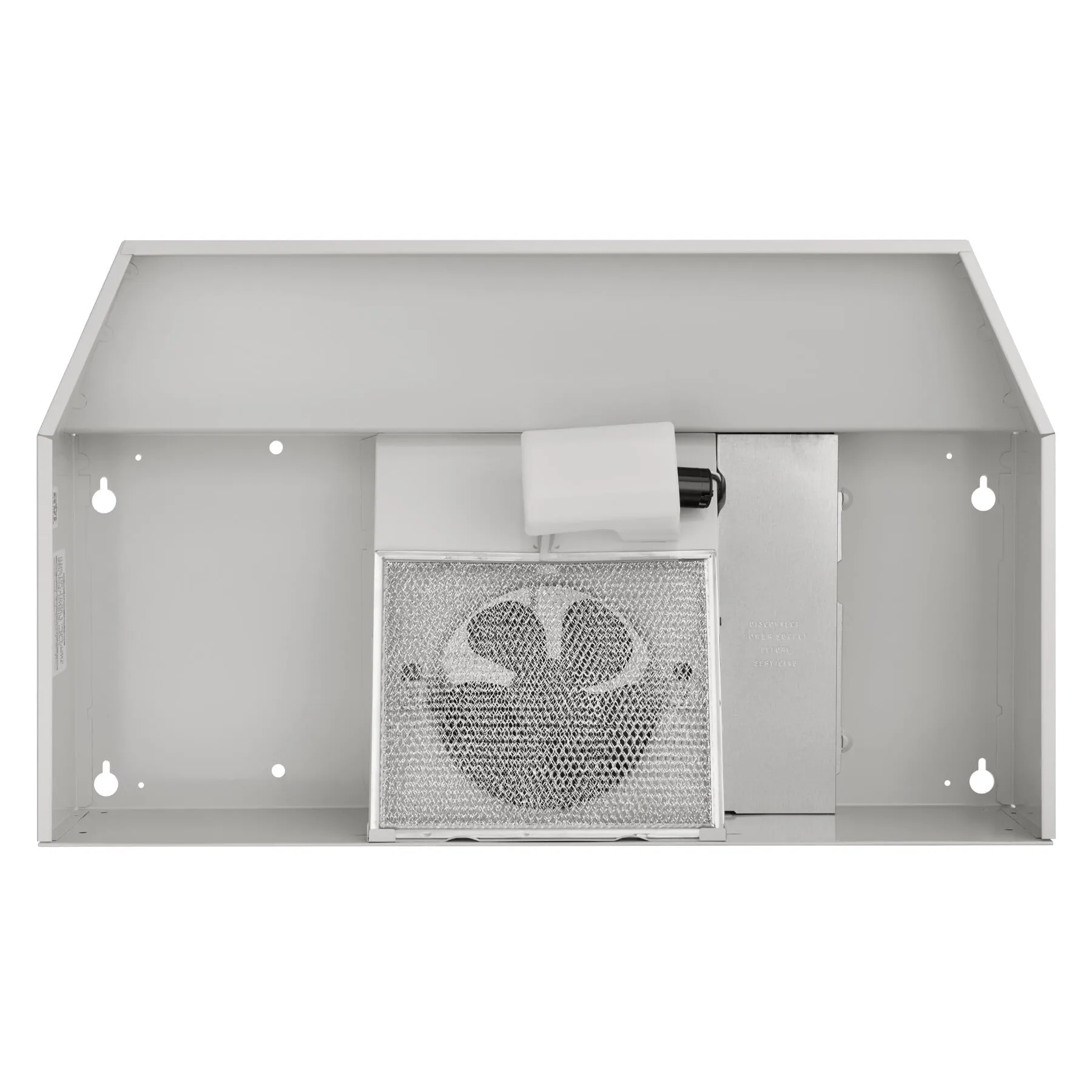 Broan 413601 Broan 36-Inch Ductless Under-Cabinet Range Hood, White