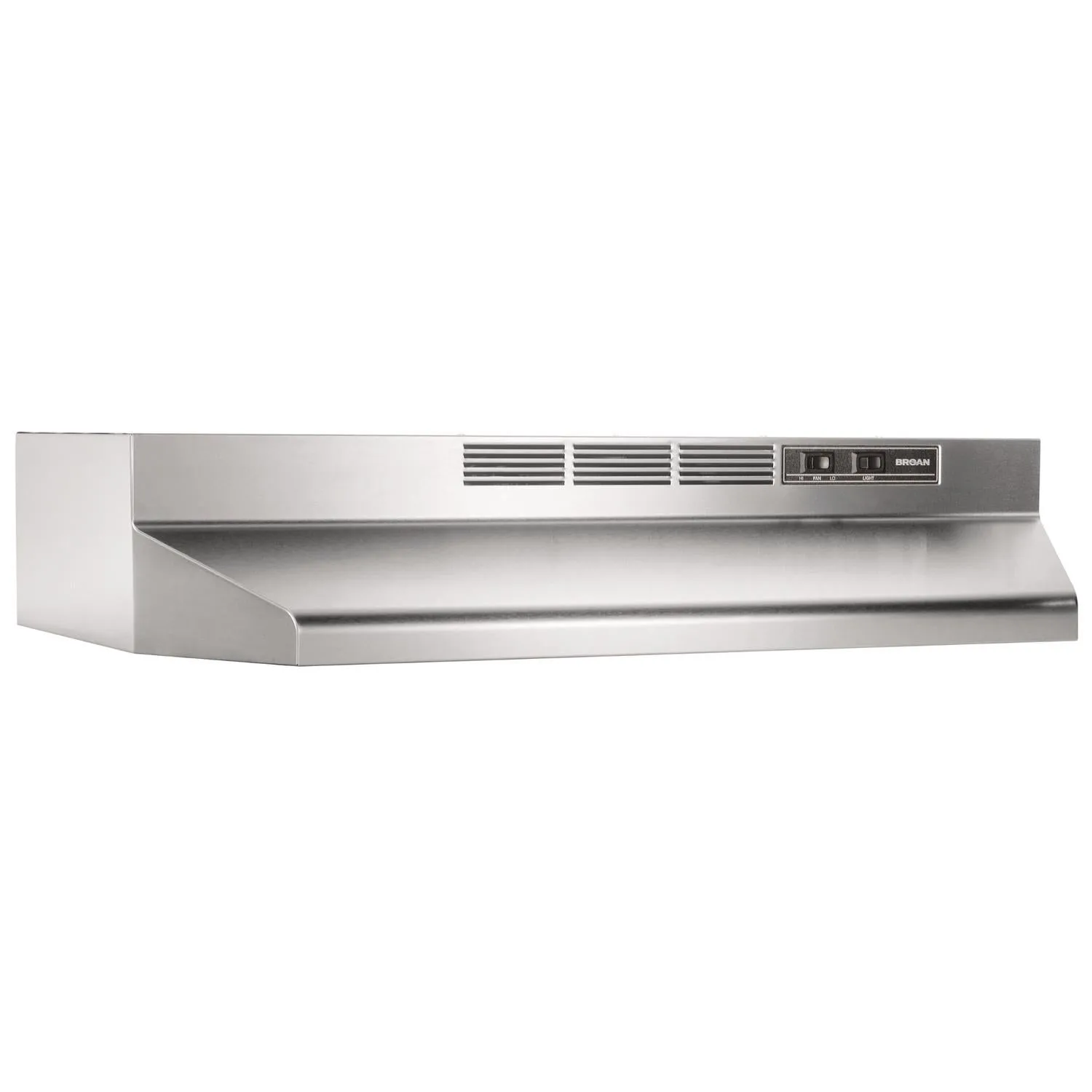 Broan 413604 Broan 36-Inch Ductless Under-Cabinet Range Hood, Stainless Steel