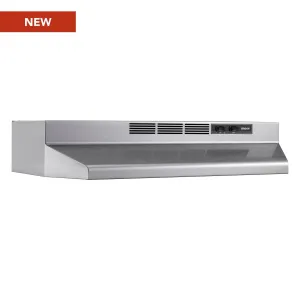 Broan 4136SF Broan 36-Inch Ductless Under-Cabinet Range Hood, Stainless Finish