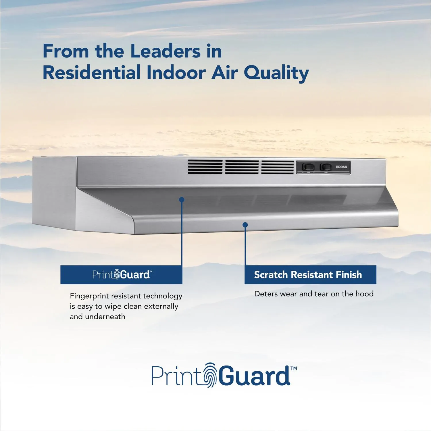 Broan 4136SF Broan 36-Inch Ductless Under-Cabinet Range Hood, Stainless Finish