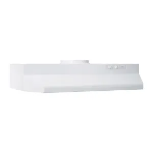 Broan 422401 Broan 24-Inch Under-Cabinet Range Hood, White