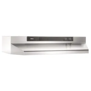 Broan 462404 Broan 24-Inch Convertible Under-Cabinet Range Hood, 220 Cfm, Stainless Steel