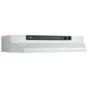 Broan 464201 Broan 42-Inch Convertible Under-Cabinet Range Hood, 220 Cfm, White