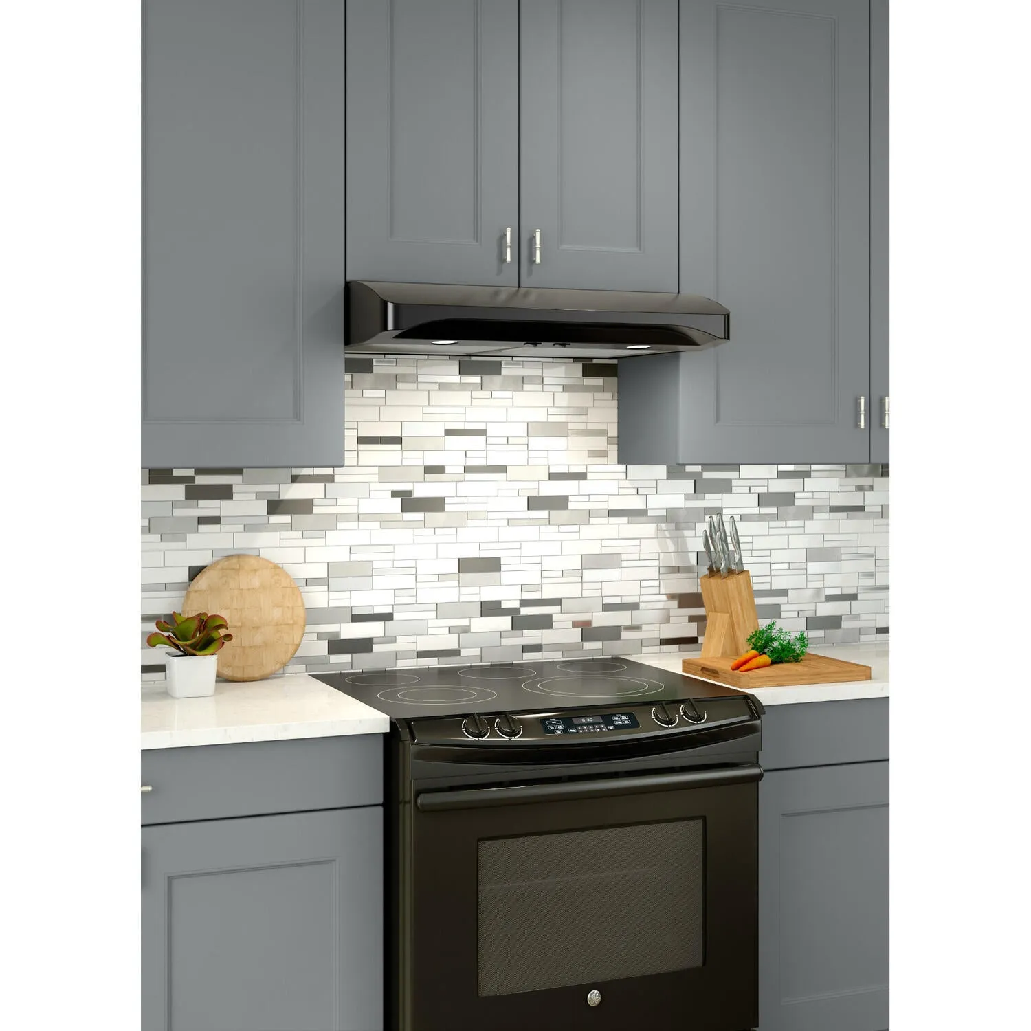 Broan ALT130BL Broan Elite 30-Inch Convertible Under-Cabinet Range Hood, Black