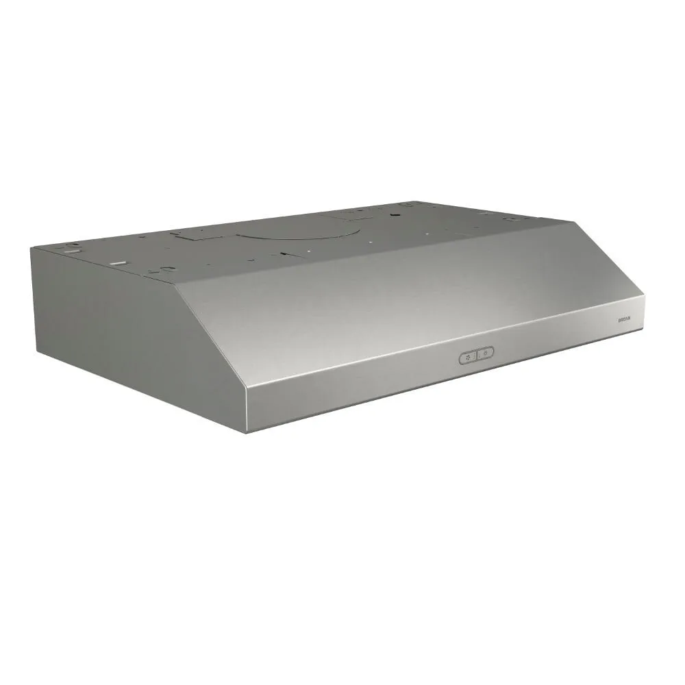 Broan BCDF130SS Broan 30-Inch Convertible Under-Cabinet Range Hood, 300 Cfm, Stainless Steel
