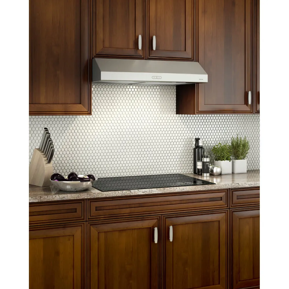 Broan BCDF130SS Broan 30-Inch Convertible Under-Cabinet Range Hood, 300 Cfm, Stainless Steel