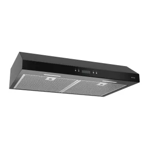 Broan BCDJ130BL Broan 30-Inch Convertible Under-Cabinet Range Hood W/ Heat Sentry, 400 Cfm, Black